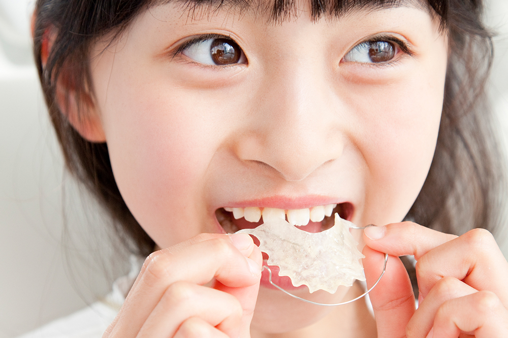 お子さんの歯並びの改善について